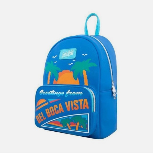 Funko Handbags - Funko NWT Seinfeld Collectible Greetings from Del Boca Vista Backpack